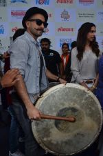 Ranveer Singh and Deepika Padukone launched Gajanana track from Bajirao Mastani on 15th Sept 2015